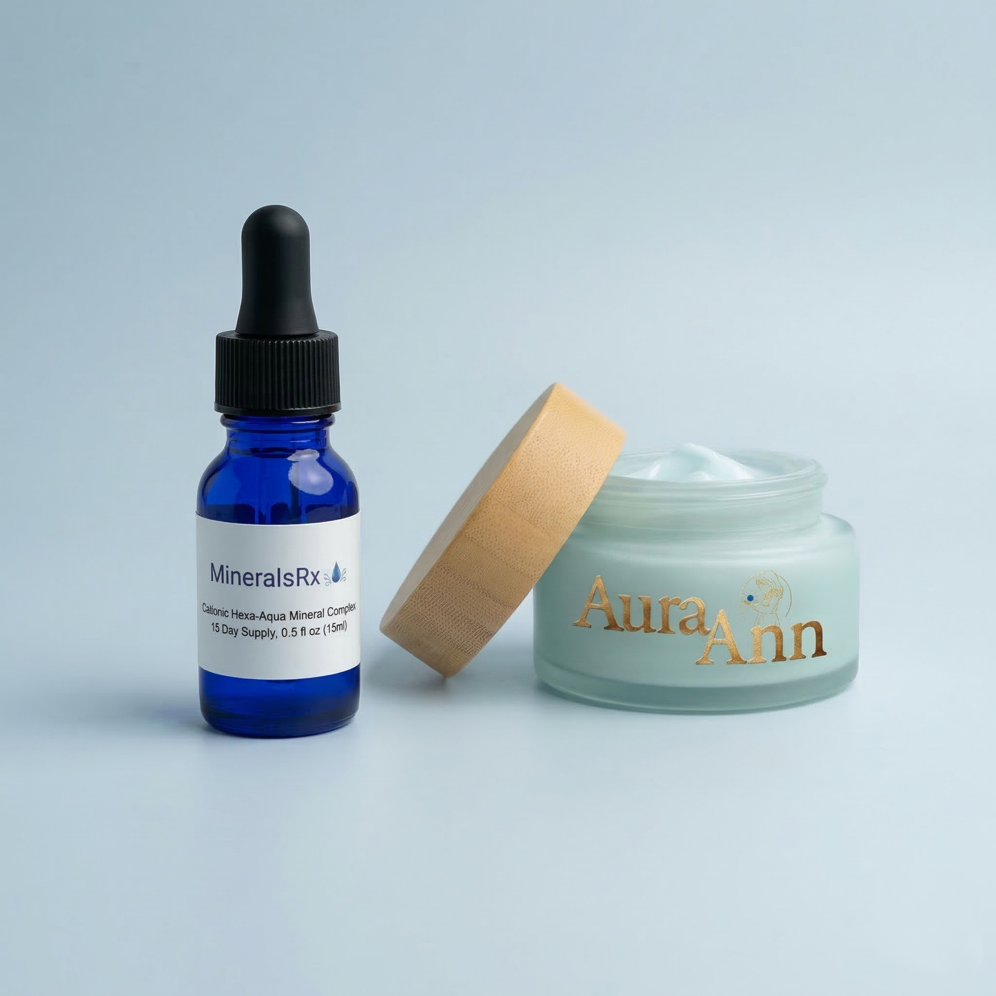 MineralsRx Oral Drops + AuraAnn Topical Cream