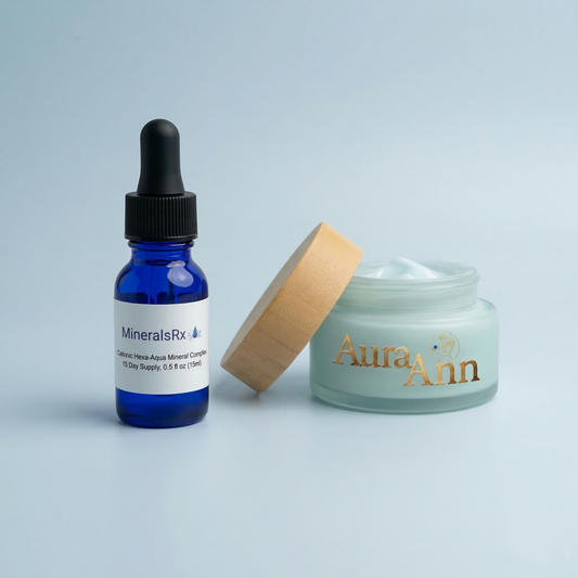 MineralsRx Oral Drops + AuraAnn Topical Cream